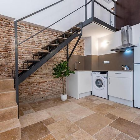 Ferienwohnung Atico Duplex Con Barbacoa Y Terraza En Barri Port Maritim Tarragona Exterior foto