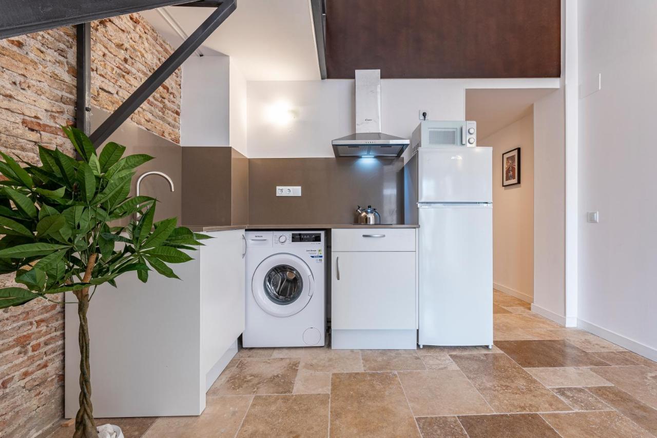 Ferienwohnung Atico Duplex Con Barbacoa Y Terraza En Barri Port Maritim Tarragona Exterior foto