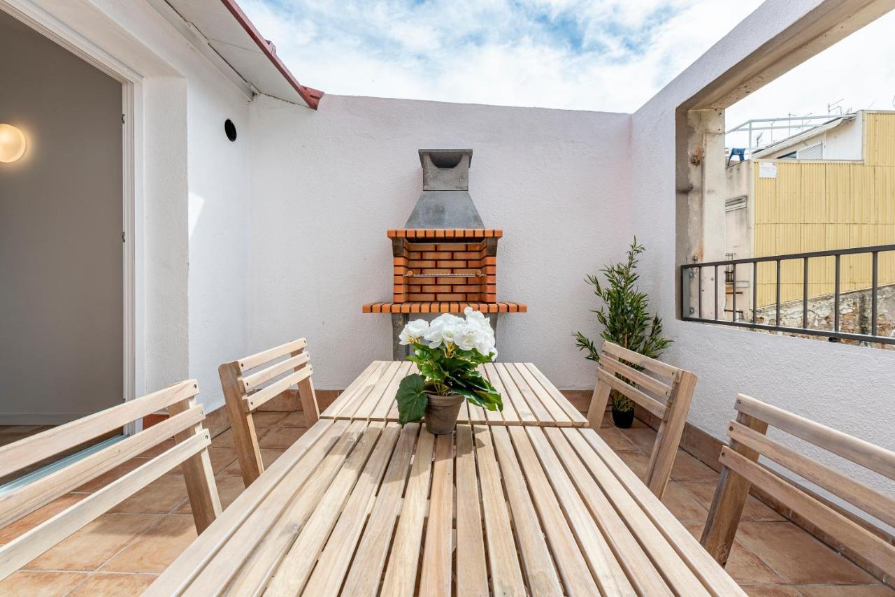 Ferienwohnung Atico Duplex Con Barbacoa Y Terraza En Barri Port Maritim Tarragona Exterior foto